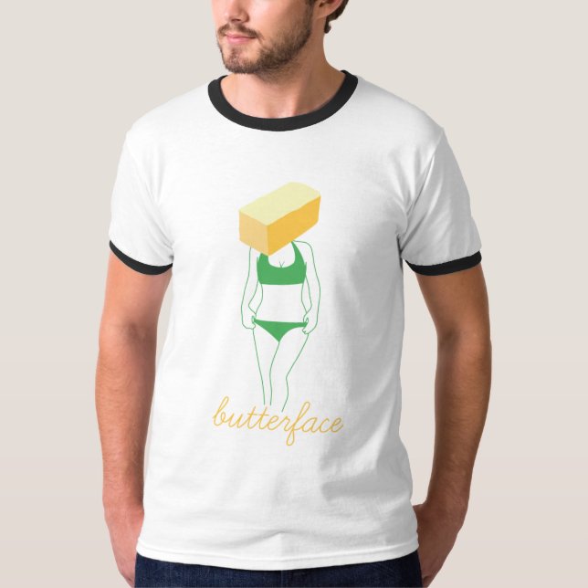 Camiseta Butterface (Anverso)