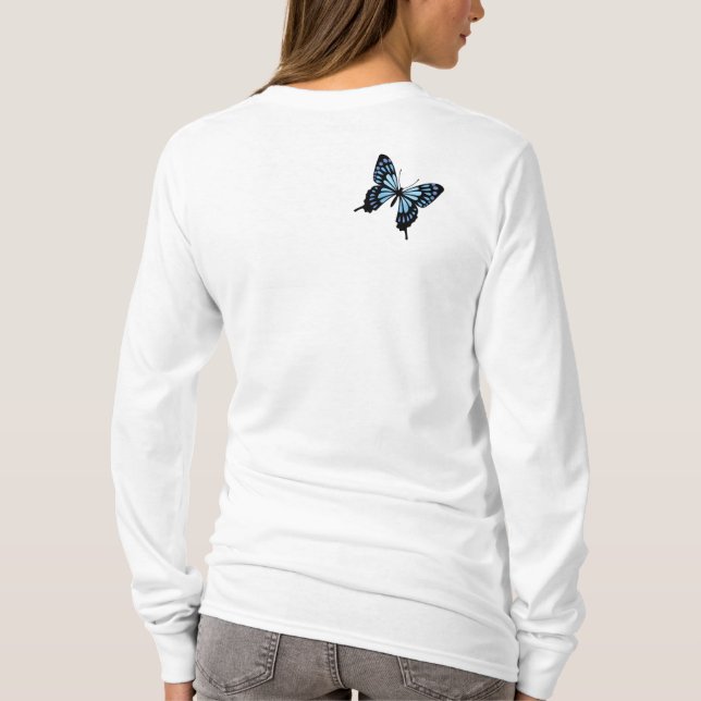 Camiseta butterfly (Reverso)