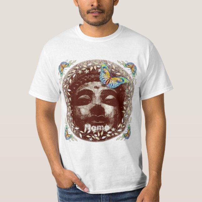 Camiseta Butterfly Buddha (Anverso)