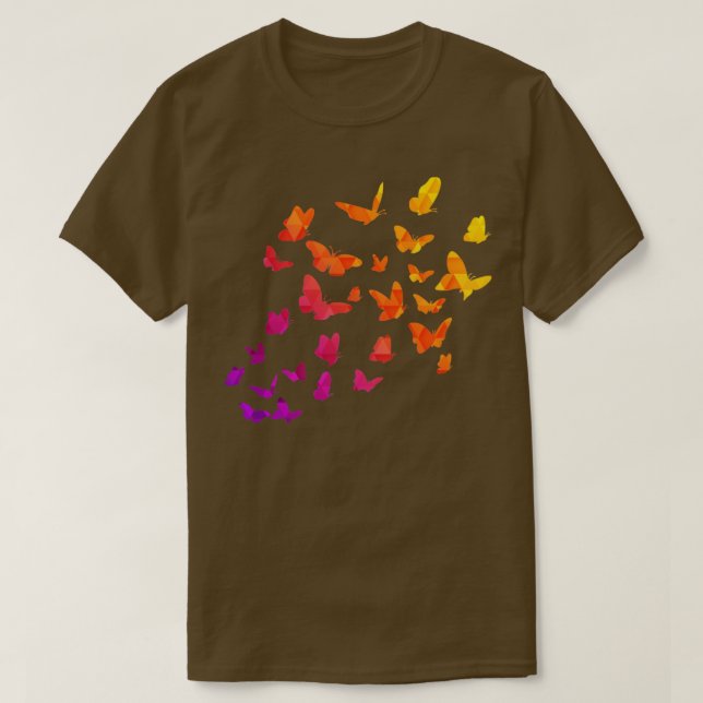 Camiseta Butterfly Butterflies1 (Diseño del anverso)