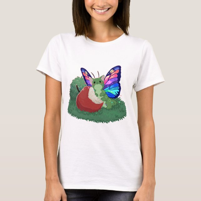 Camiseta Butterfly cat (Anverso)