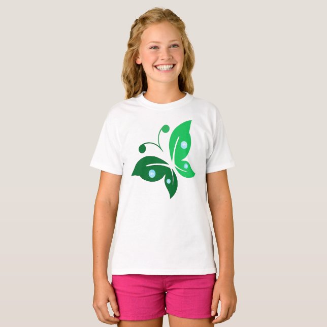 Camiseta butterfly color (Anverso completo)