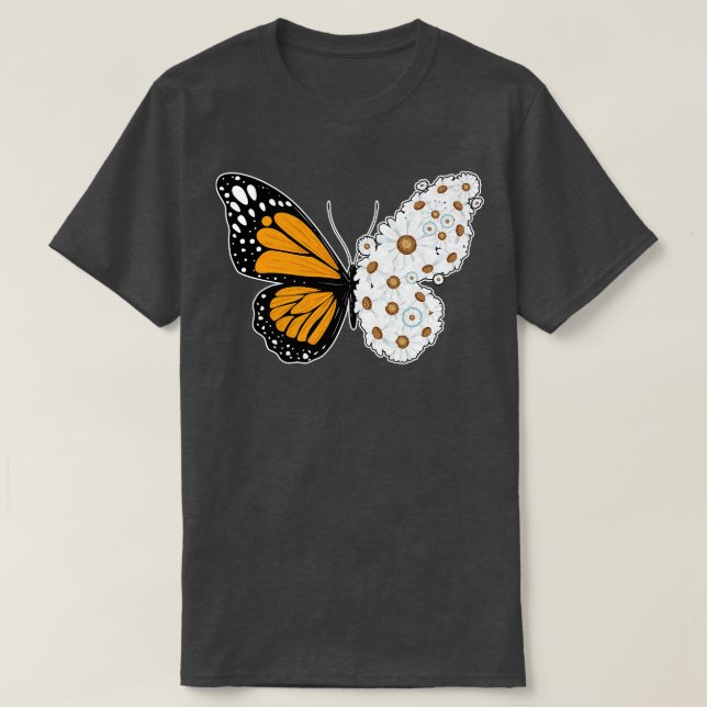 Camiseta Butterfly Daisy (Diseño del anverso)