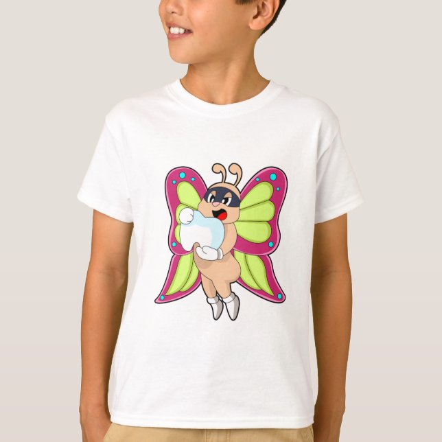 Camiseta Butterfly Dentist Teeth (Anverso)