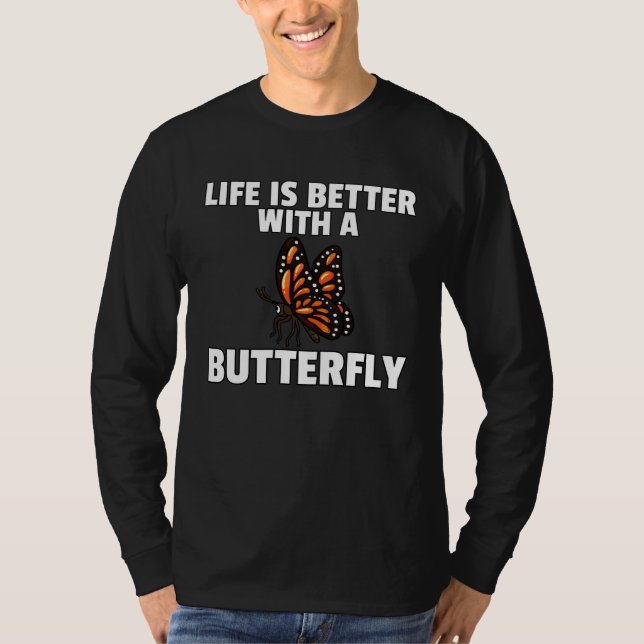 Camiseta Butterfly Entomology Cute For Women Men (Anverso)