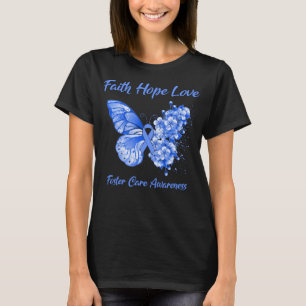 Camiseta Butterfly Faith Esperanza Amar La Conciencia Del C