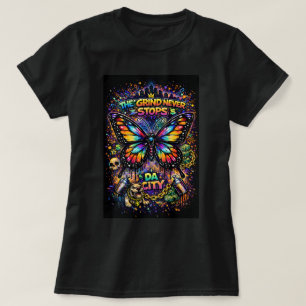 Camiseta Butterfly Graffiti de Butterfly Tees Co. 