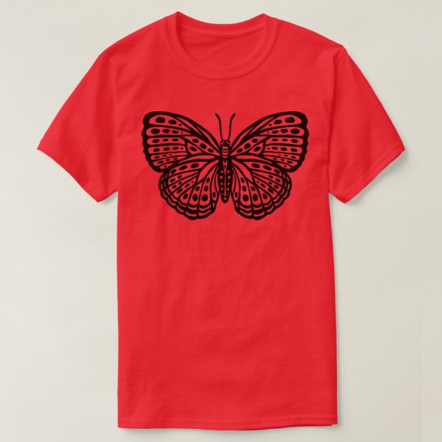 Camiseta Butterfly Monarch  (Diseño del anverso)