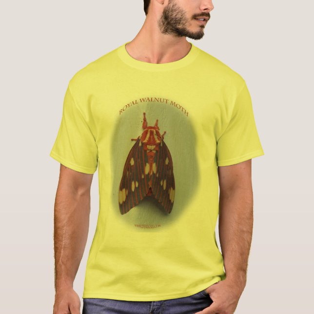 Camiseta butterfly_moth_royal_walnut_9747 (Anverso)