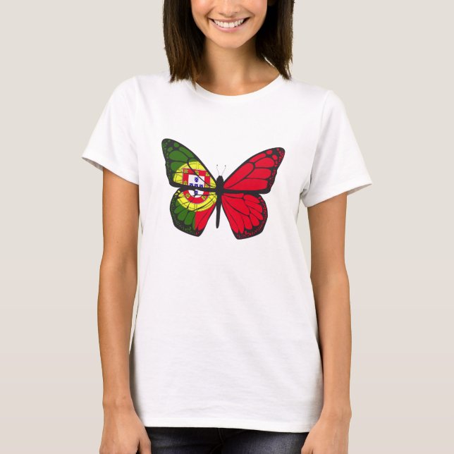 CAMISETA BUTTERFLY PORTUGAL (Anverso)