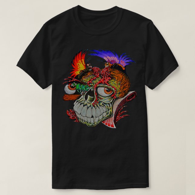 Camiseta BUTTERFLY SKULL Classic TShirt (Diseño del anverso)