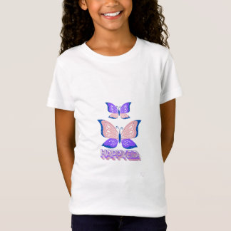 Camiseta Butterfly T-Shirt for Girls – Cute and Colorful De