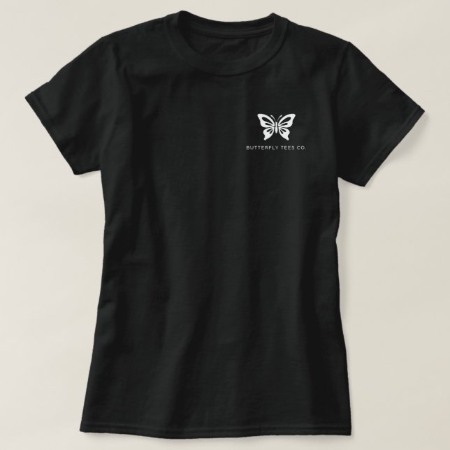 Camiseta Butterfly Tees Co. 0047688 (Diseño del anverso)