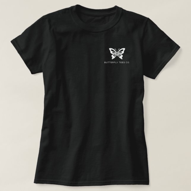 Camiseta Butterfly Tees Co. 0047690-2 (Diseño del anverso)