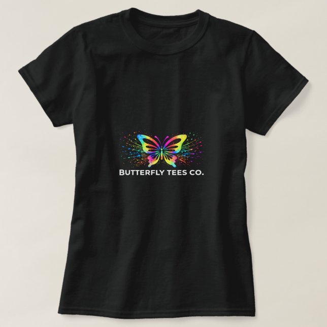 Camiseta Butterfly Tees Co. 0047705 (Diseño del anverso)