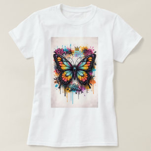 Camiseta Butterfly Tees Co. Graffiti Butterfly 004