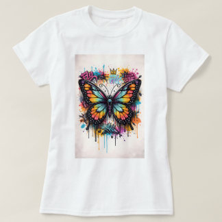 Camiseta Butterfly Tees Co. Graffiti Butterfly 004