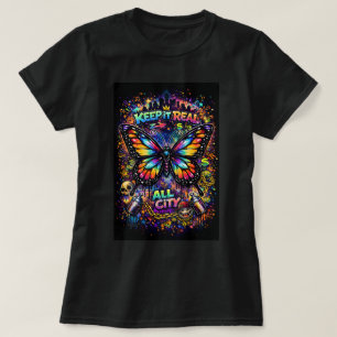 Camiseta Butterfly Tees Co Graffiti Butterfly 0047