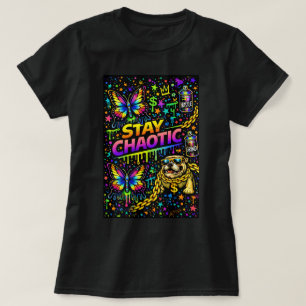 Camiseta Butterfly TEESCO Graffiti Butterfly 00478