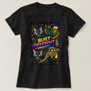 Camiseta Butterfly TEESCO Graffiti Butterfly 00478