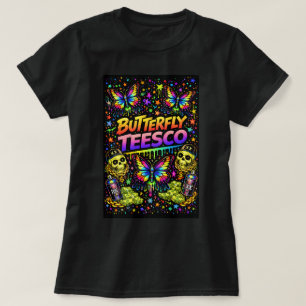 Camiseta Butterfly TEESCO Graffiti Butterfly 00478