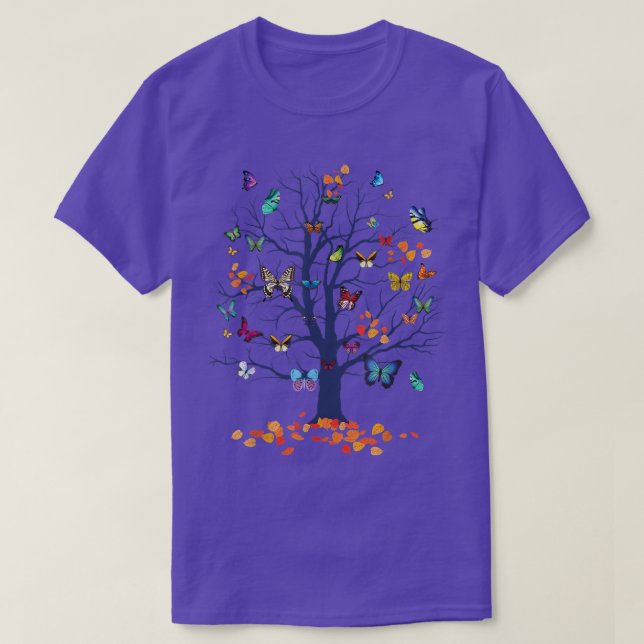 Camiseta Butterfly TreeLepidopterist Butterfly Lover Butter (Diseño del anverso)