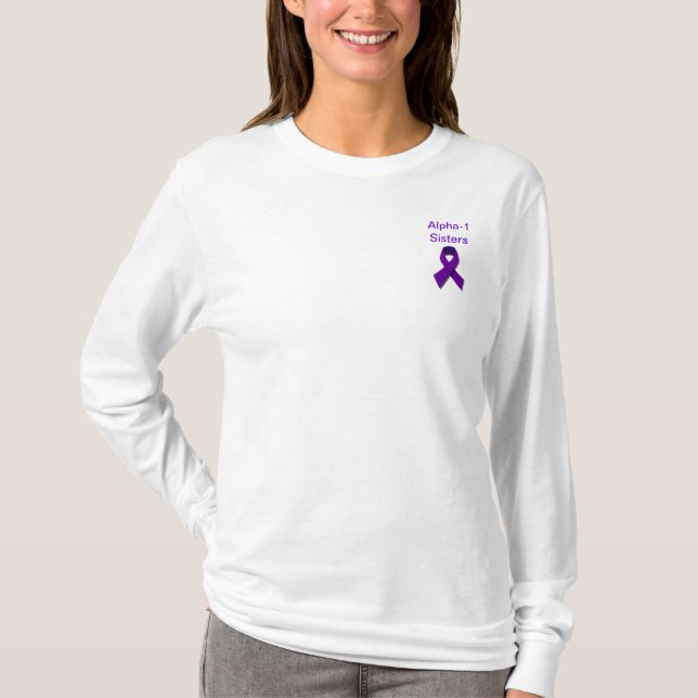 Camiseta Butterflys de las hermanas Alpha-1 (Anverso)