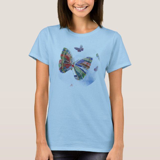 Camiseta Butterplaid (Anverso)