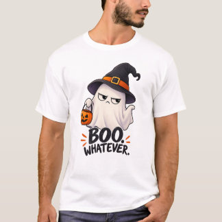 Camiseta Buu lo que sea Divertido Malhumorado Fantasma Bruj