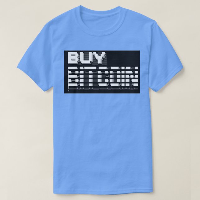 CAMISETA BUY BITCOIN (Diseño del anverso)