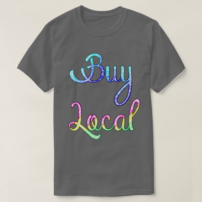 Camiseta Buy Local Farmers Professional Vegan Powerlift No  (Diseño del anverso)