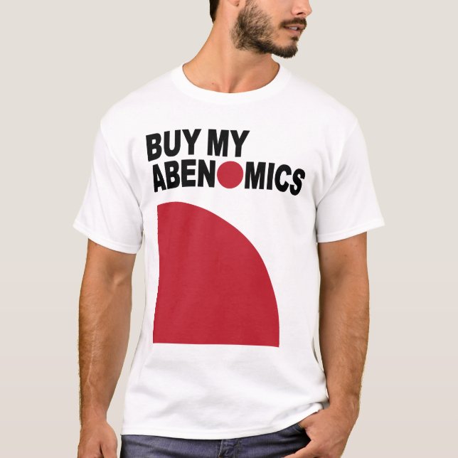 CAMISETA BUY MY ABENOMICS / アベノミクスは買いだ Tシャツ (Anverso)