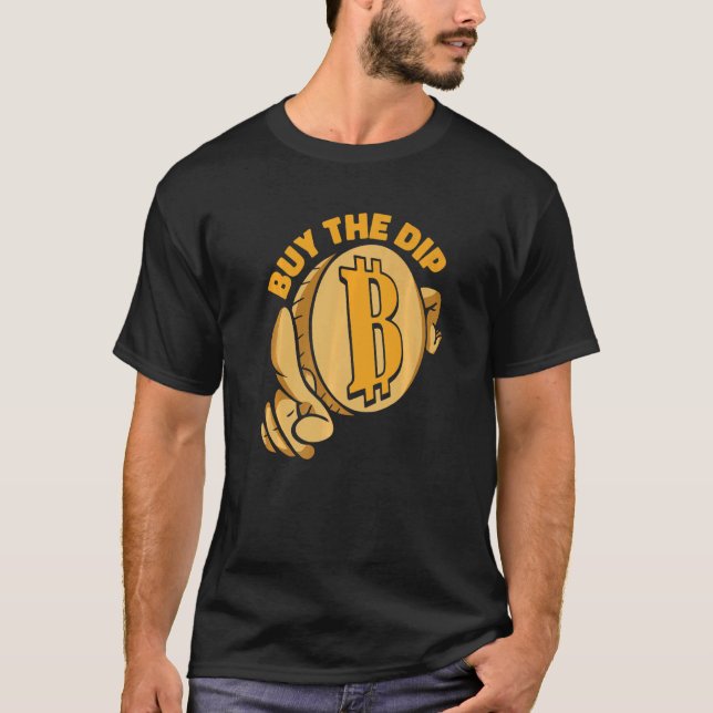 Camiseta Buy The Dip Crypto Currency Blockchain Bitcoin   (Anverso)