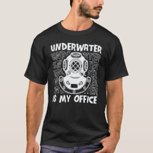 Camiseta Buzo Buceo Scuba Buceo Comercial Snorkel
