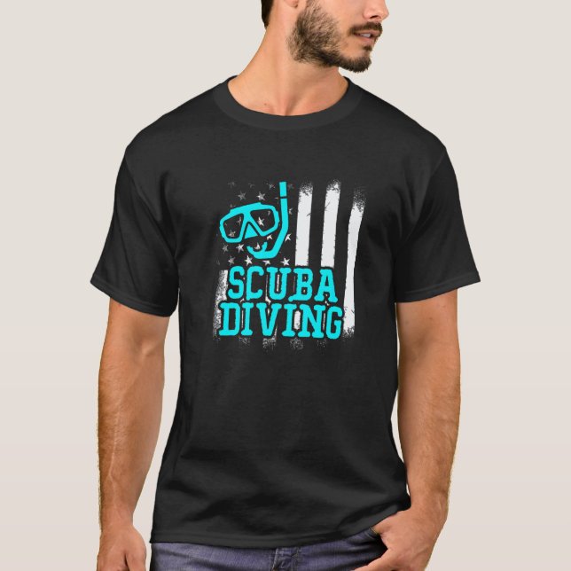 Camiseta Buzo de buceo 3 (Anverso)