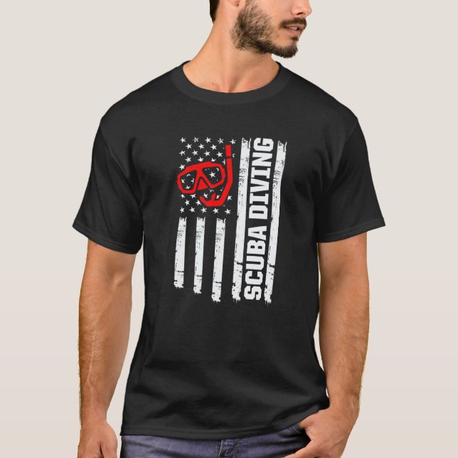 Camiseta Buzo de buceo 5 (Anverso)