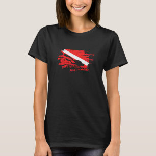 Camiseta Buzo de buceo Buceo en apnea Océano Snorkel Buceo