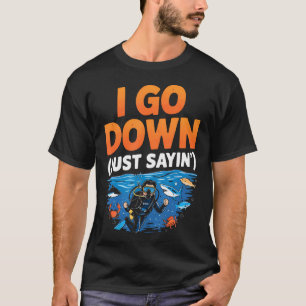 Camiseta Buzo de buceo certificado buceo marino submarino