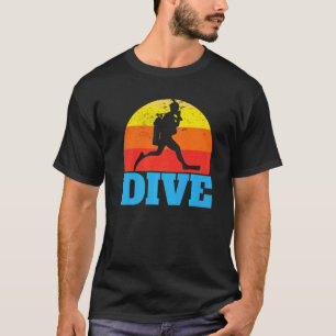 Camiseta Buzo de buceo de inmersión Premium