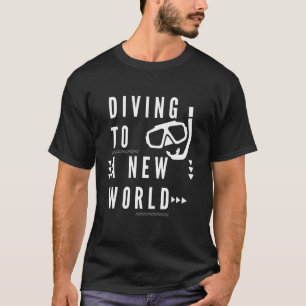 Camiseta Buzo de buceo Scuba Dive Deportes acuáticos Buceo 