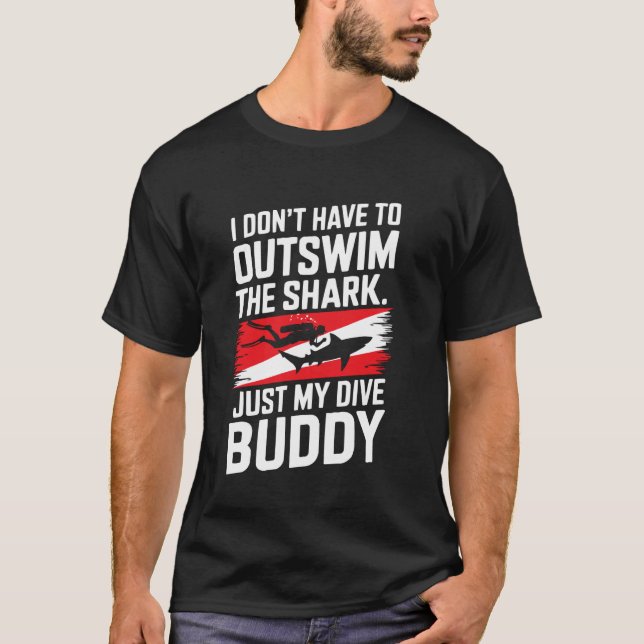 Camiseta Buzo de buceo submarino certificado (Anverso)