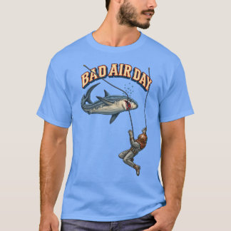 Camiseta Buzo de casco vintage y un gran tiburón blanco URM