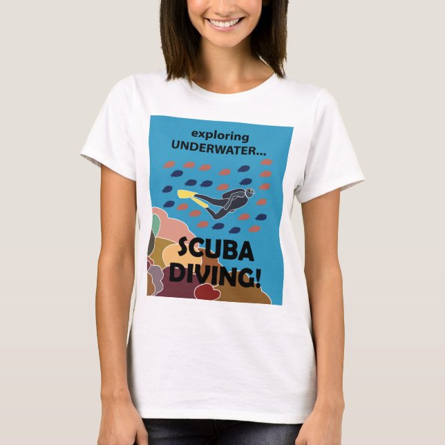 Camiseta Buzo de inmersión (Anverso)