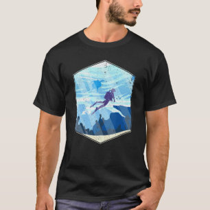 Camiseta Buzo de inmersión buzo océano natación submarina b