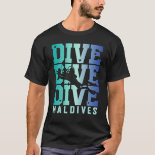 Camiseta Buzo de Maldivas Buceo en Maldivas Recuerdo