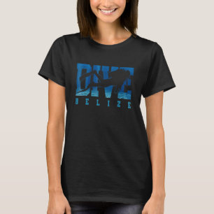 Camiseta Buzo de Recuerdo de Buceo en Belize