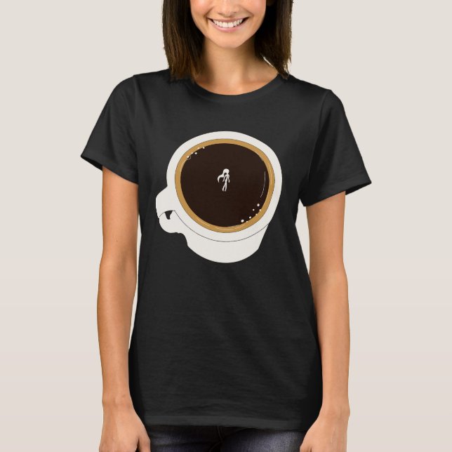 Camiseta Buzo de Taza de Café (Anverso)
