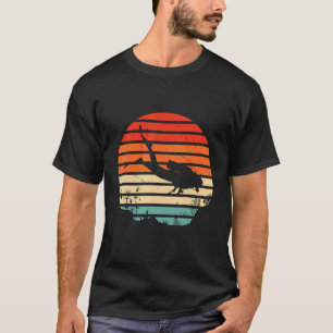 Camiseta Buzo Gráfico Vintage Buceador Buceo Apnea Snorkel