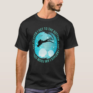 Camiseta Buzo Instructor de Buceo Entrenador de Buceo Apnea