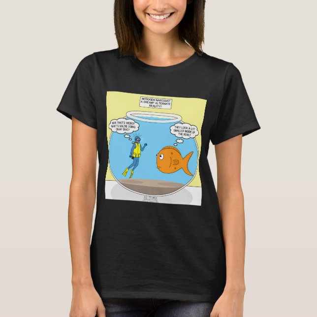Camiseta ¡Buzo muy extraño! (Anverso)